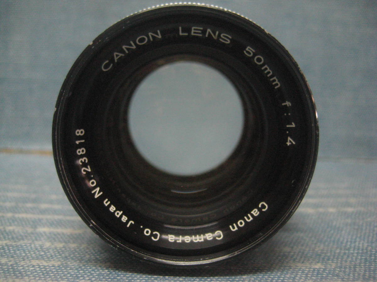 必見です Canon キヤノン LENS 50/1.4 Lマウント オーバーホール済み
