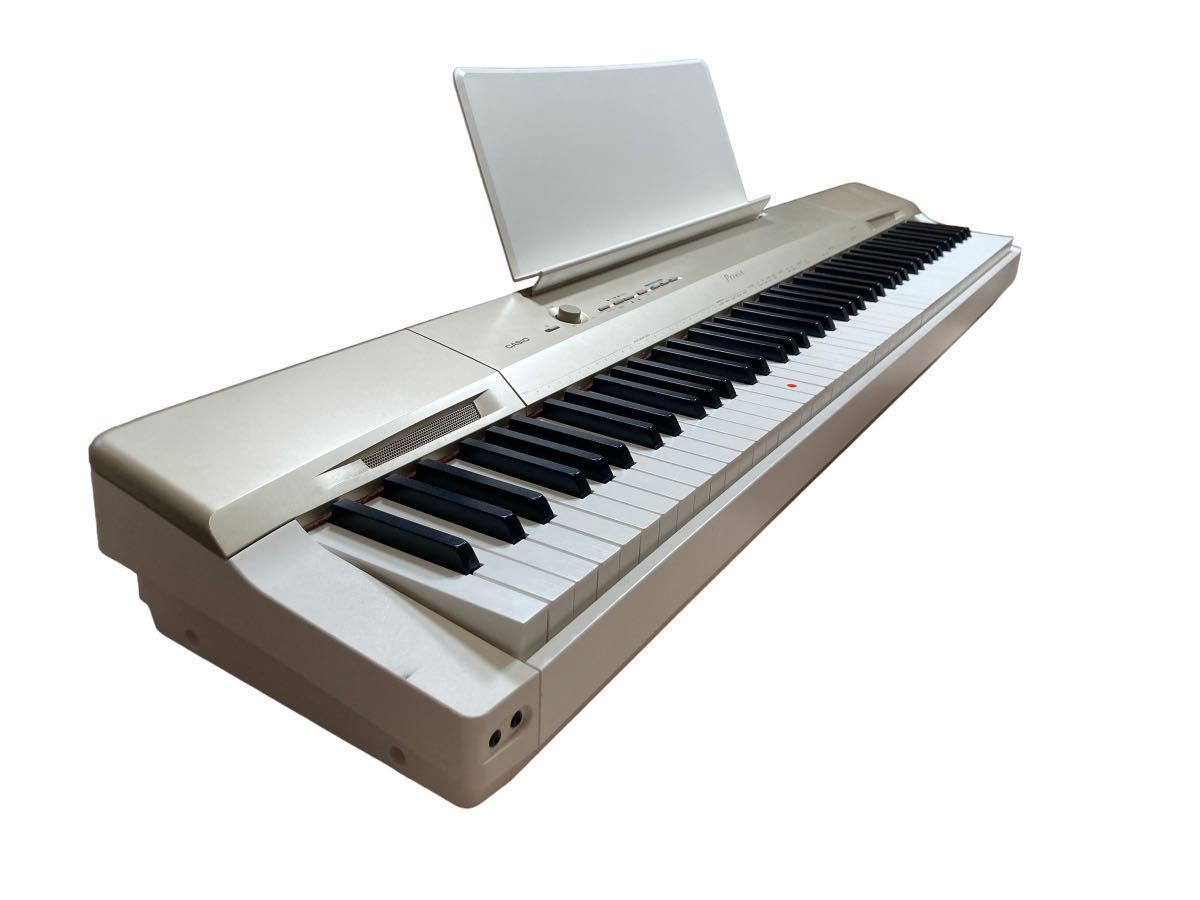 CASIO/カシオ 電子ピアノPrivia PX-160 譜面立て付き 音が大きめに出る