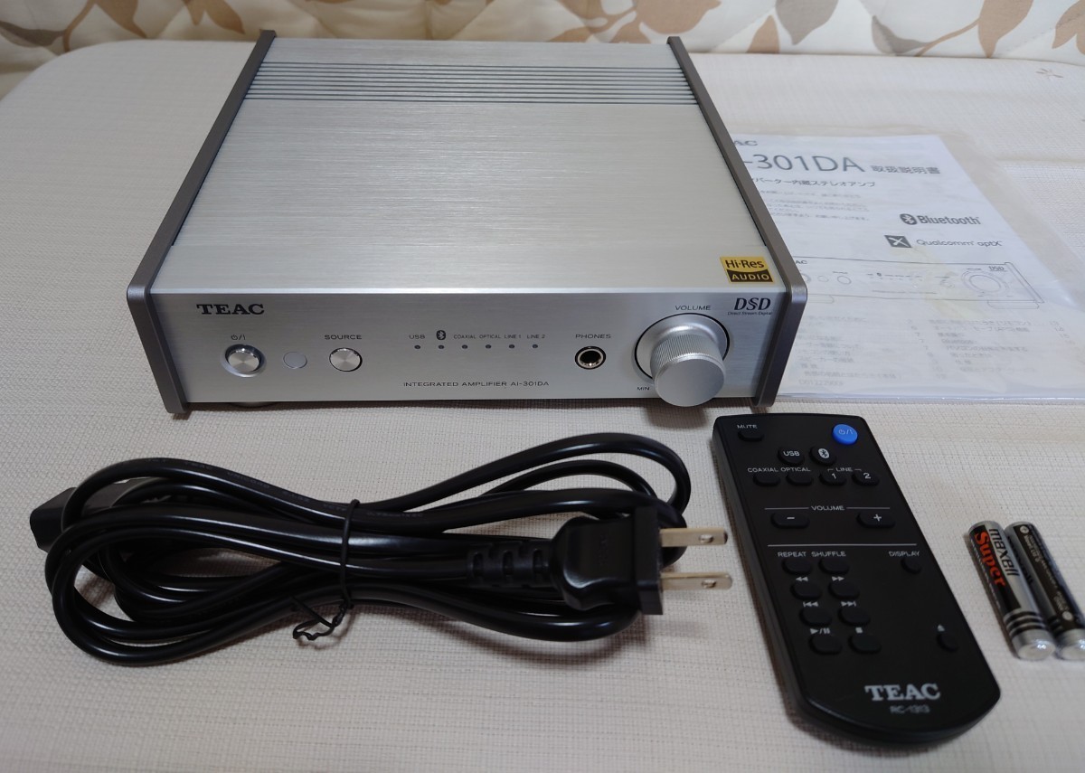 □美品 TEAC AI-301DA-S 2020年製 動作確認済み - JChere雅虎拍卖代购