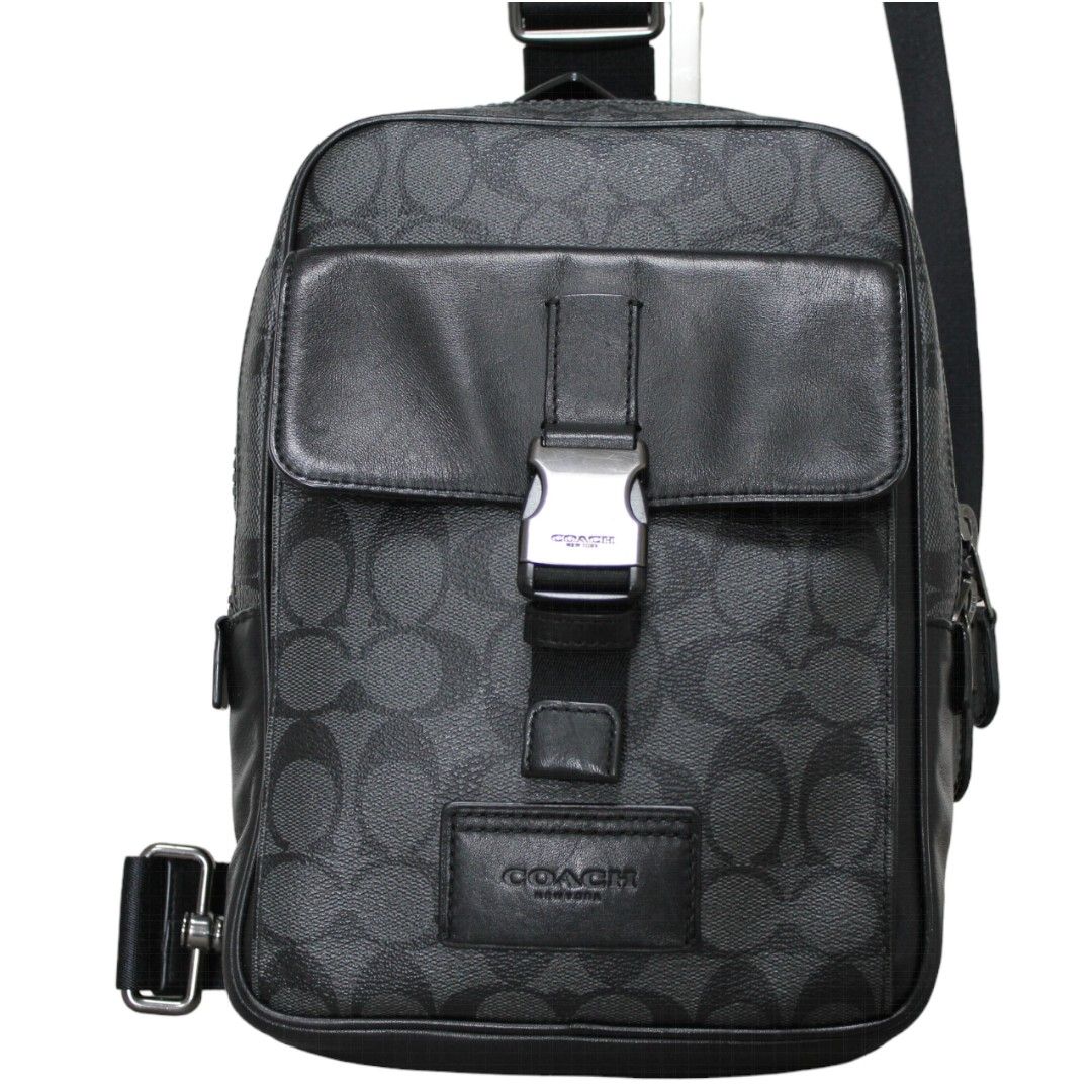 美品 入手困難 COACH コーチ ボディーバッグ シグネチャー C2711