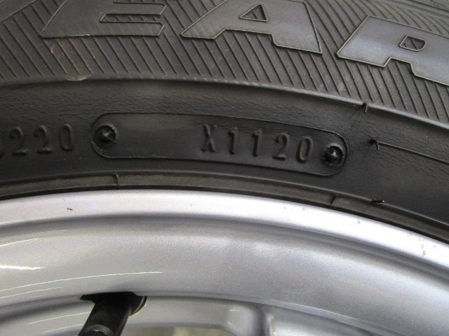 2020年製 中古 スタッドレス 90ノア ヴォクシー プリウスα 205/60R16 GOODYEAR アイスナビ6 純正 16インチ 6.5J+39 5H114.3 4本セット_画像9