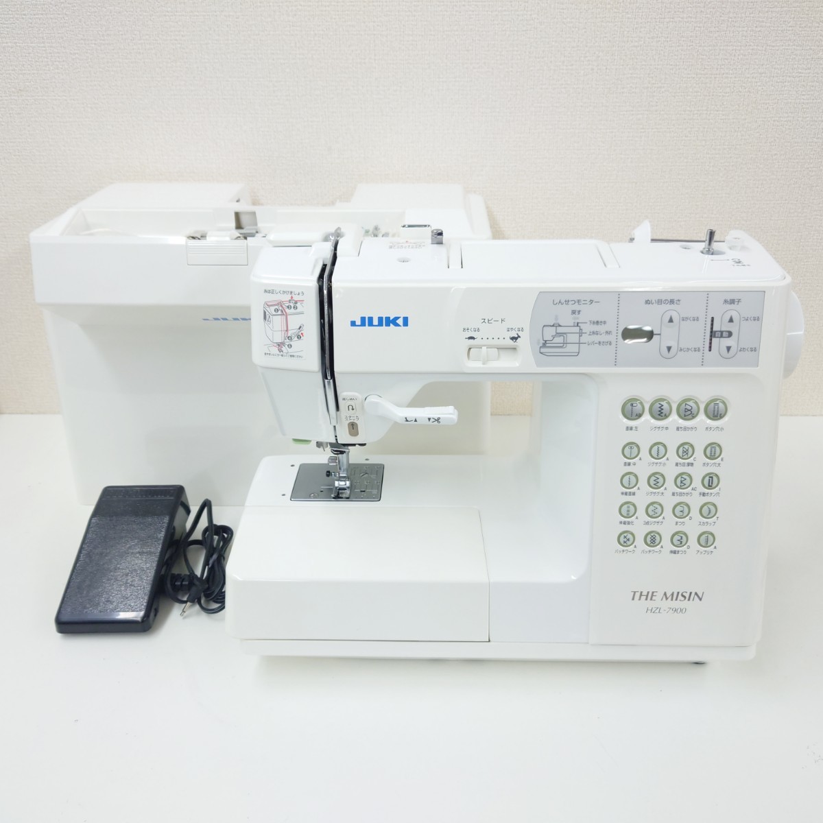 埼Y♪ 美品 ジューキ JUKI コンピューターザミシン HZL-7900 自動糸