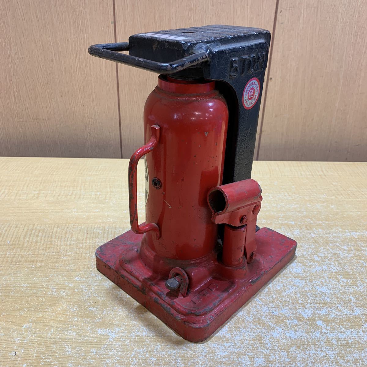 A○ EAGLE イーグル 爪付ジャッキ 油圧ジャッキ M-100 頭部10t 爪5t