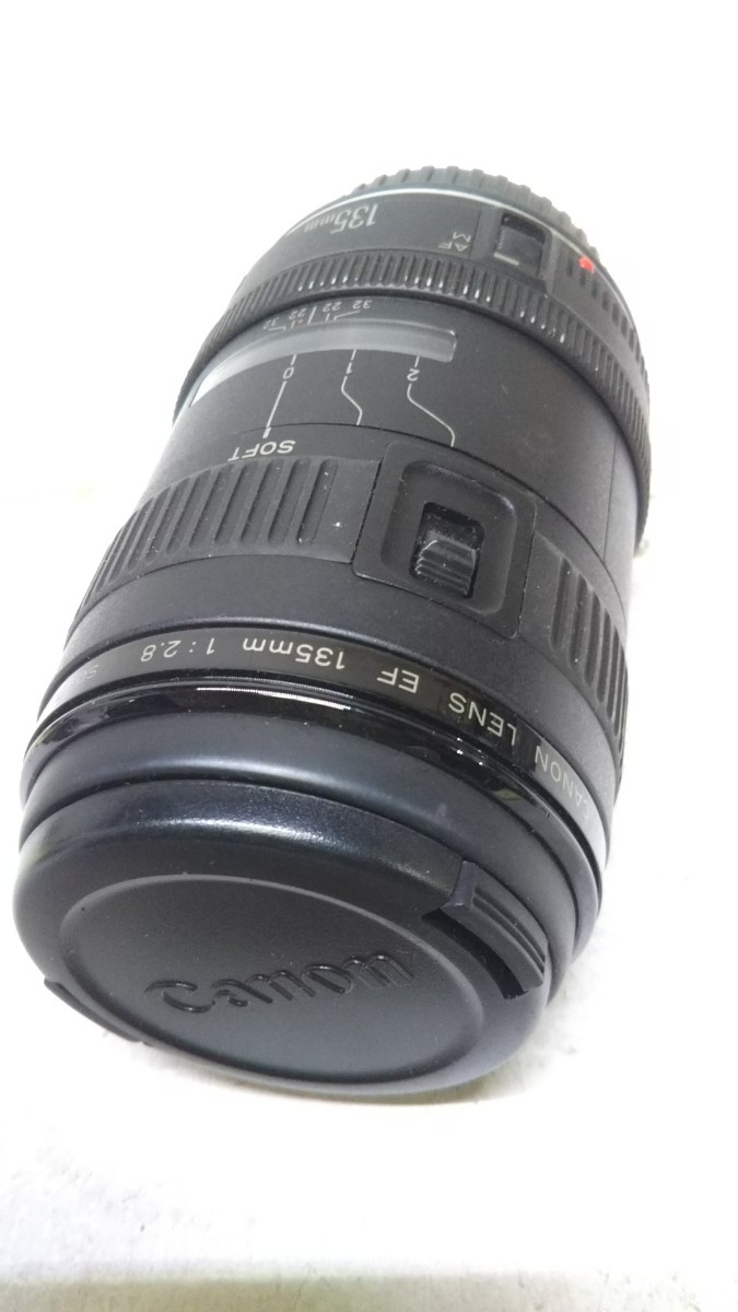 M※ Canon キャノン LENS レンズ EF 135mm 1：2.8 SOFT FOCUS_画像1
