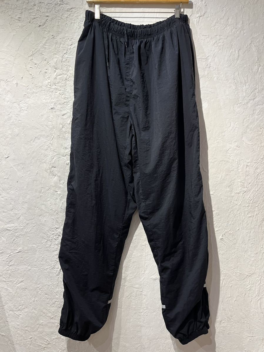  Vintage 90\'s NAUTICAno-chika black nylon pants XL Tec pants jersey 
