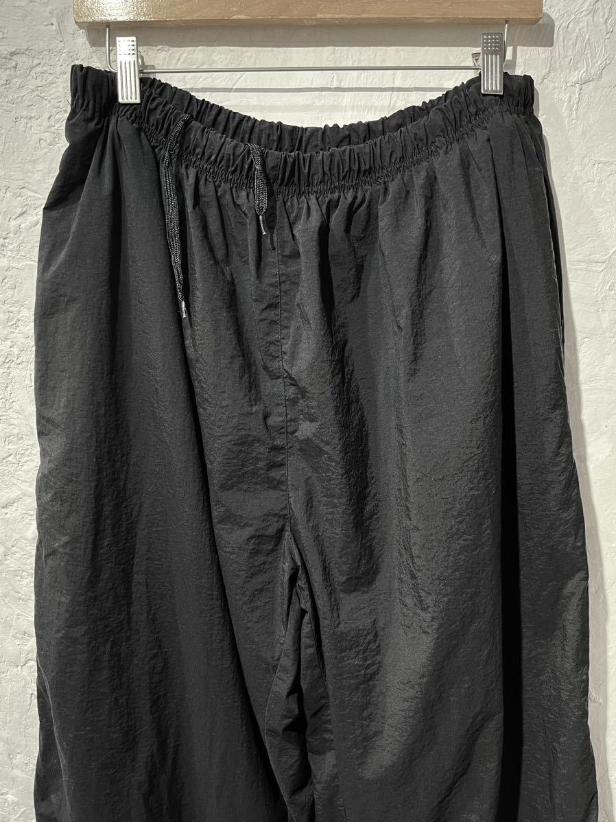  Vintage 90\'s NAUTICAno-chika black nylon pants XL Tec pants jersey 