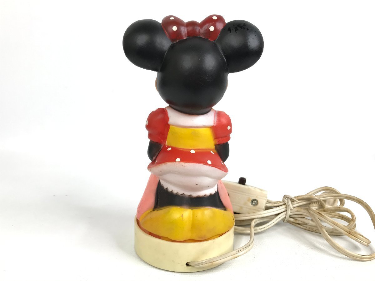 当時物 ディズニー ミニーマウス デスクランプ ライト Disney レトロ ヴィンテージ B5-75_画像3