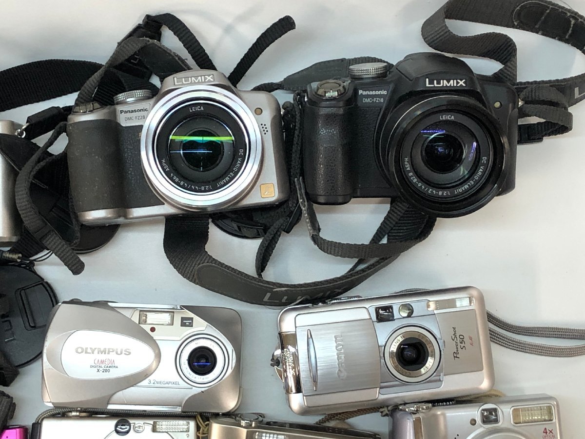 1円~ デジカメ 20台まとめ PENTAX OPTIO W60 CASIO EX-Z370 SONY DCS