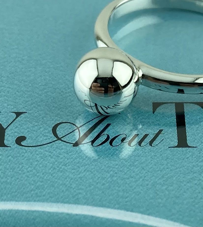 Tiffany＆Co. ティファニー ハードウェア ボール リング AG925_画像1