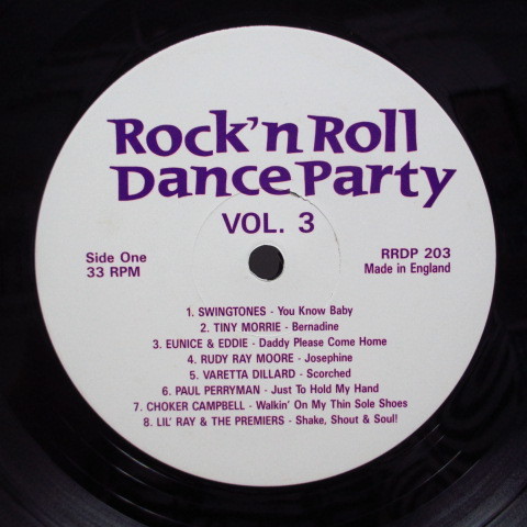 V.A.-Rock' n Roll Dance Party Vol.3 (UK LP)_画像3
