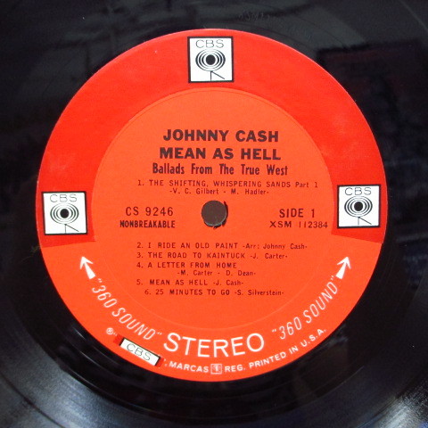 JOHNNY CASH-Mean As Hell / Sings The Ballads Of The True Wes_画像3