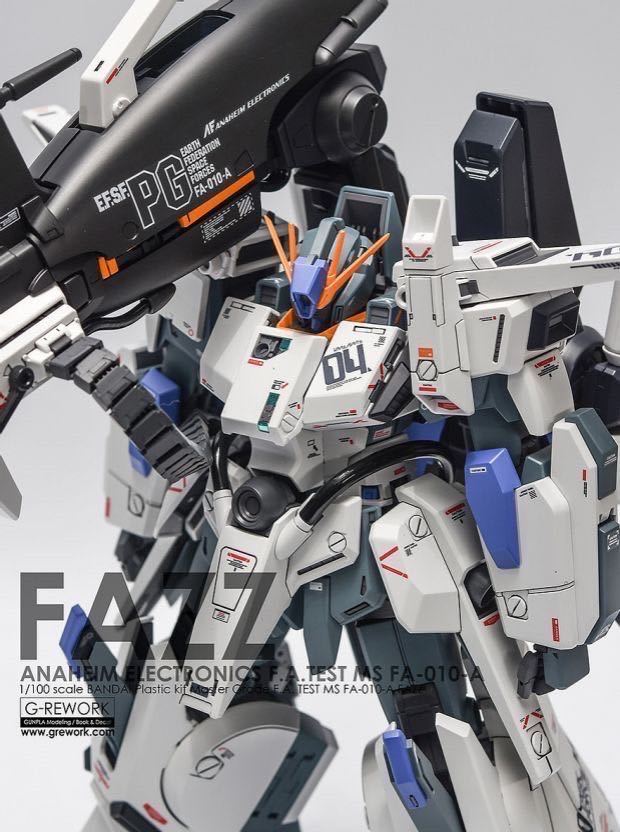 MG 1/100 FAZZ Ver.Ka専用水転写式デカール 2枚セット - JChere雅虎