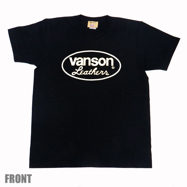 VANSON / バンソン 半袖Ｔシャツ VSS-10「RED STAR」サイズXXL ブラック 別注 レッドスター_画像3