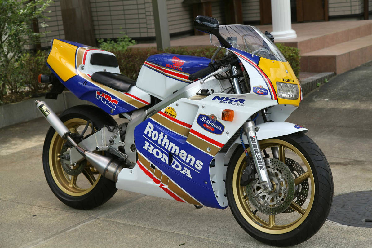 NSR250R MC21 ロスマンズ 新品純正全外装組込 Jha RSフォース