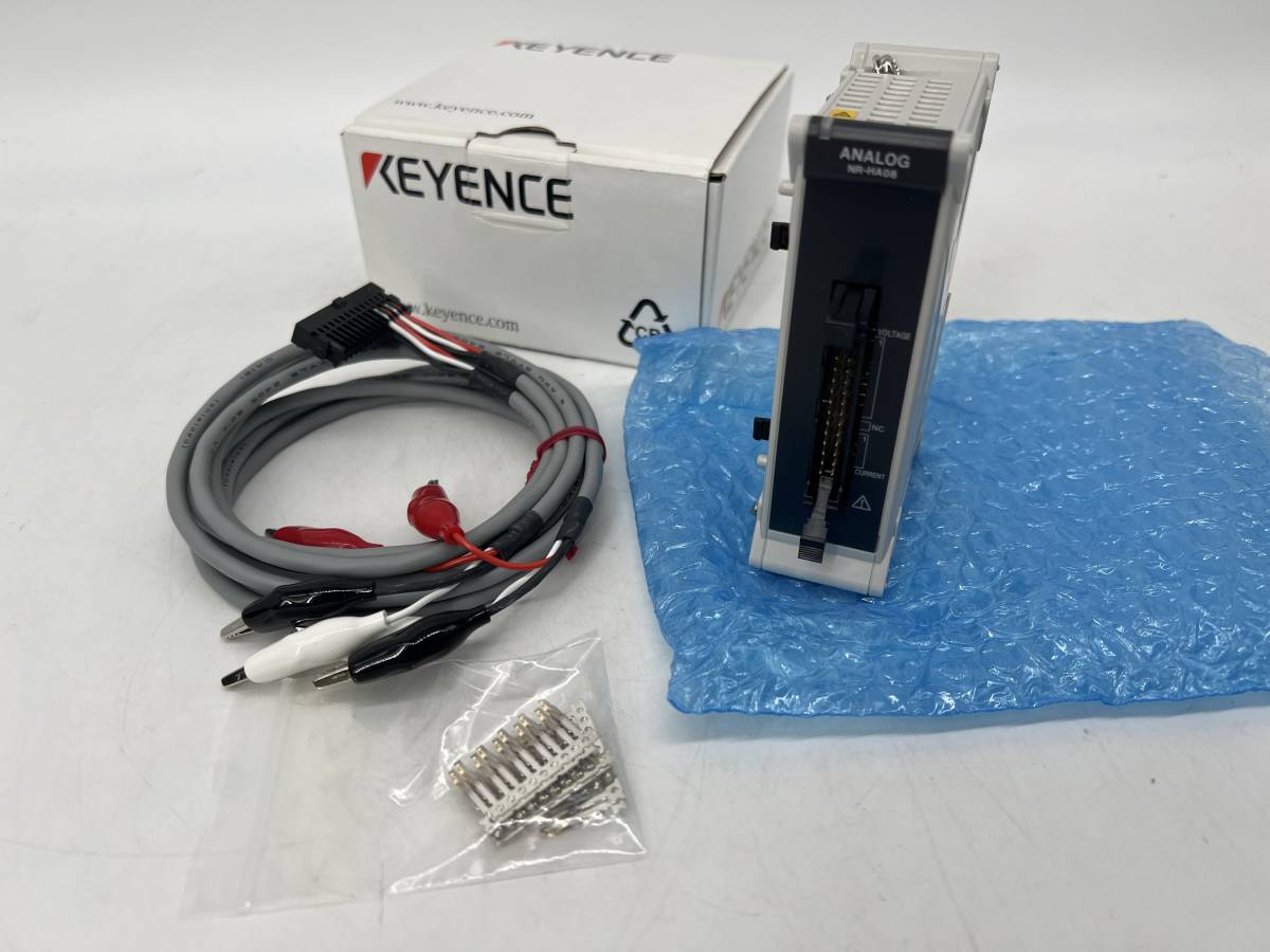 NR-HA08 キーエンス KEYENCE (新品・未使用）【〇初期不良30日保証〇国内正規品・即日発送可】高速アナログ計測ユニット データロガー_画像2