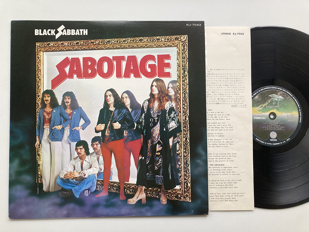 LP ブラック・サバス BLACK SABBATH / Sabotage / Black Sabbath VI 1975年・RJ-7043・ハードロック・ヘヴィメタル_画像1