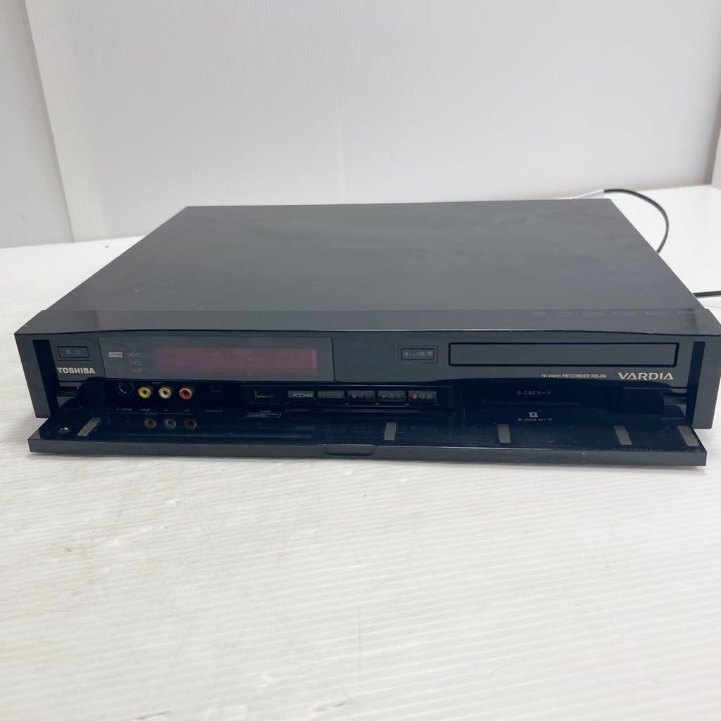 TOSHIBA 東芝HDD&DVDビデオレコーダー RD-X9 PL19800024 東芝ビデオ