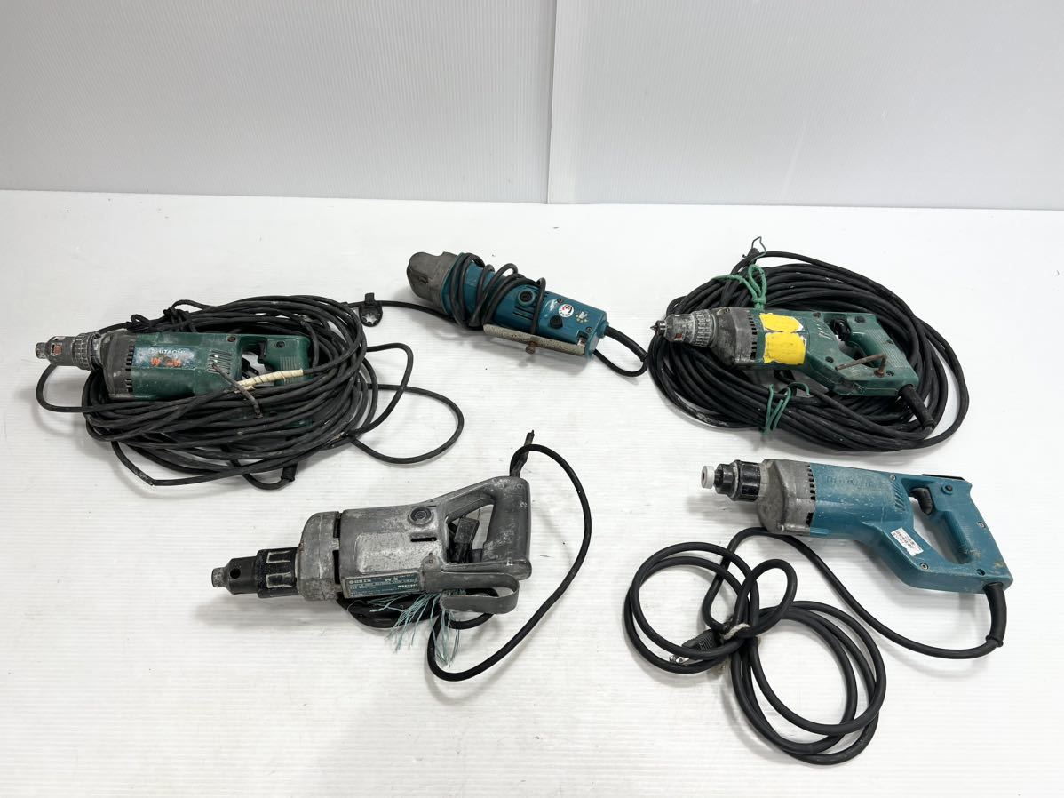 電動工具ジャンク品まとめ日立工機テクス用ドライバーW5 W5M W6M