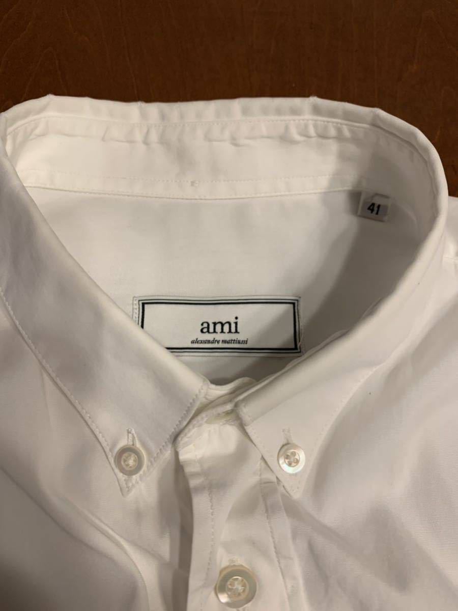 アミ アレクサンドル マテュッシ ami alexandre mattiussi シャツ 長袖