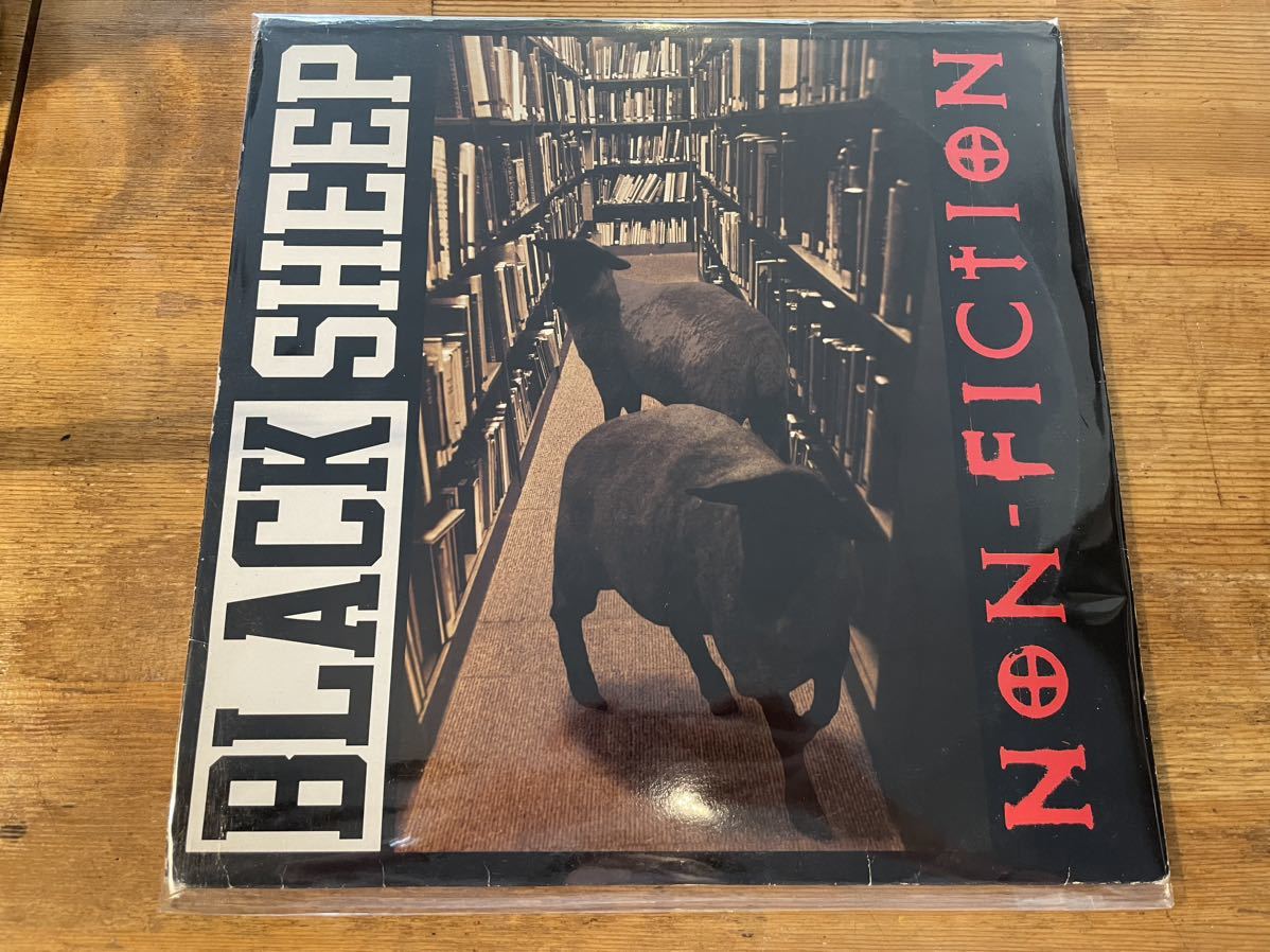 BLACK SHEEP NON FICTION LP EU ORIGINAL PRESS!! 90'S HIPHOPCLASSICS!! ネイティブタン_画像1