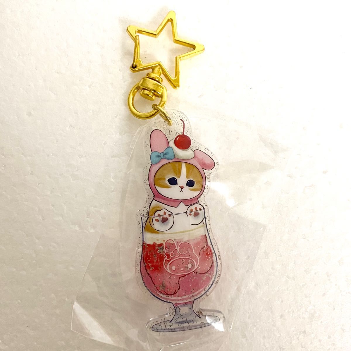 mofusand×サンリオキャラクターズソーダアクリルキーホルダーマイ