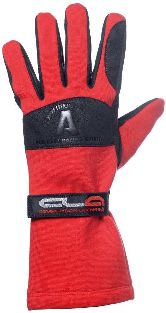 CLA перчатка для гонок Trial красный L
