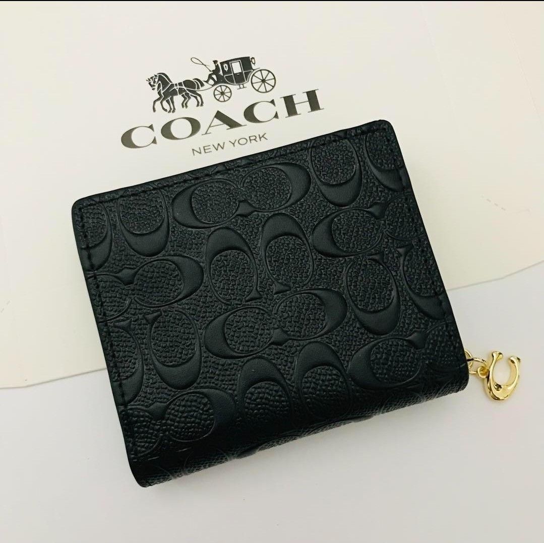 COACH コーチ二つ折り財布 レディースのおすすめプレゼント人気新品