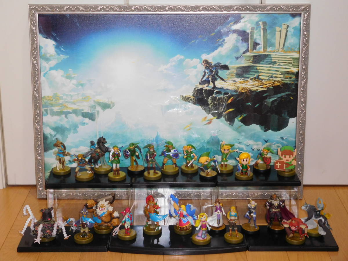  Zelda. legend *amiibo/ Amiibo 26 kind link. Zelda. Wolf link.ga-ti Anne. britain .Botwtia gold reading included . Treasure Box . go out thing all kind 