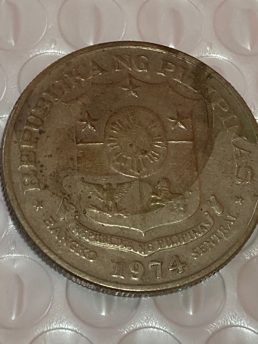 フィリピン1ペソ　古銭　洋銀