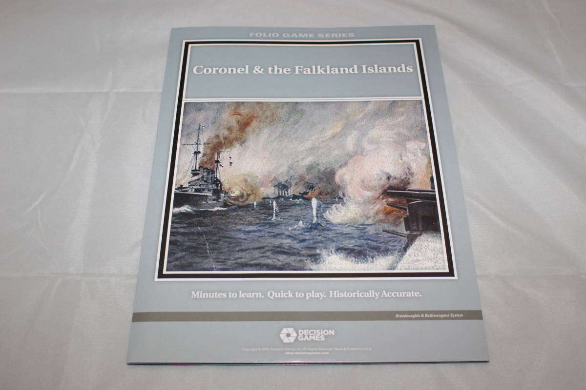 swg (DG)CORONEL & THE FALKLAND ISLANDS コロネル沖海戦とフォークランド諸島沖海戦、日本語訳付、新品_画像1