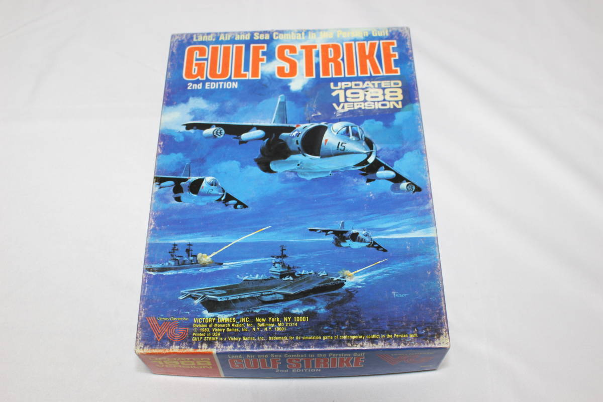 swg (VG)GULF STRIKE 第2版とDesert Shield Expansionのセット swg (VG)GULF STRIKE 第2版とDesert Shield Expansionのセット