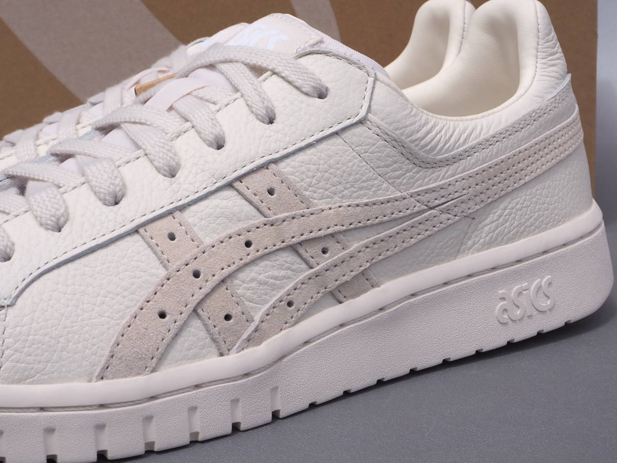 デッド!! 26.5cm 新品!! ASICS Tiger GEL-PTG アシックスタイガー ゲル ポイントゲッター 天然皮革 cream/oatmeal_画像5