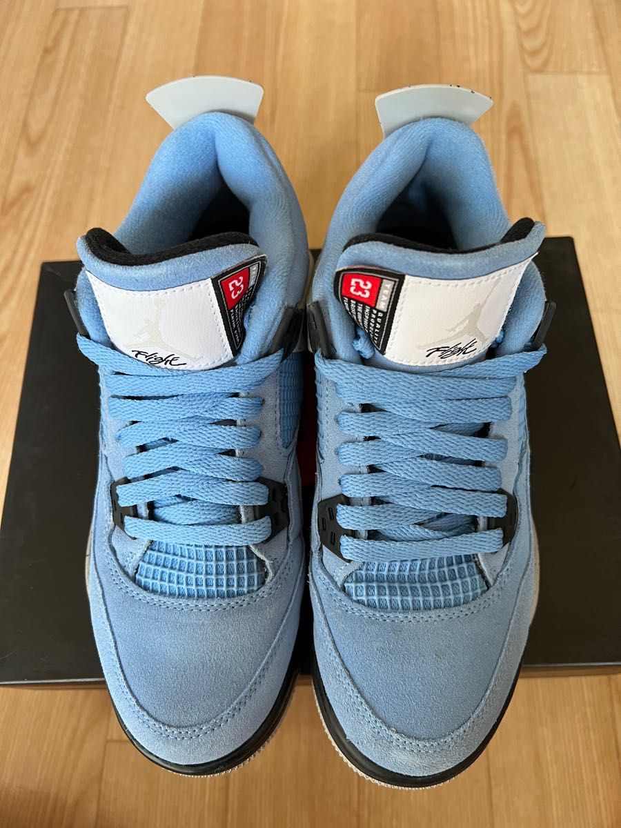 NIKE GS AIR JORDAN 4 UNIVERSITY BLUE