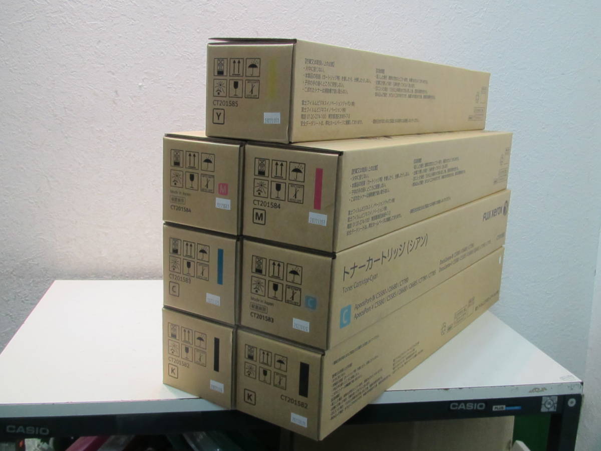 ◇新品 XEROX 純正トナー CT201582~CT201585 7本セット