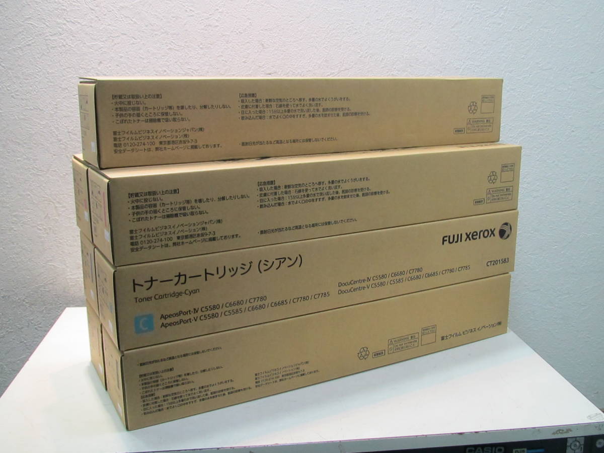 ◇新品 XEROX 純正トナー CT201582~CT201585 7本セット