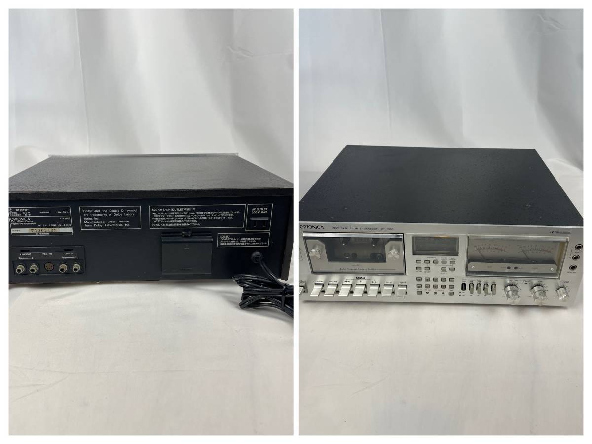 OPTONICA オプトニカ SHARP シャープ RT-3150 ステレオカセットデッキ