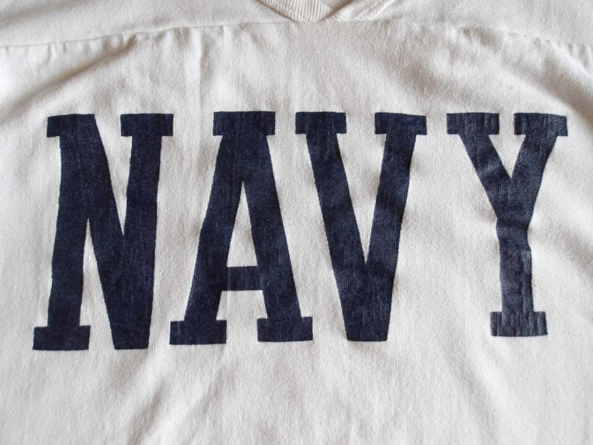 60's 70's ヴィンテージ U.S.NAVY 肉厚 フットボール シャツ ラッセル