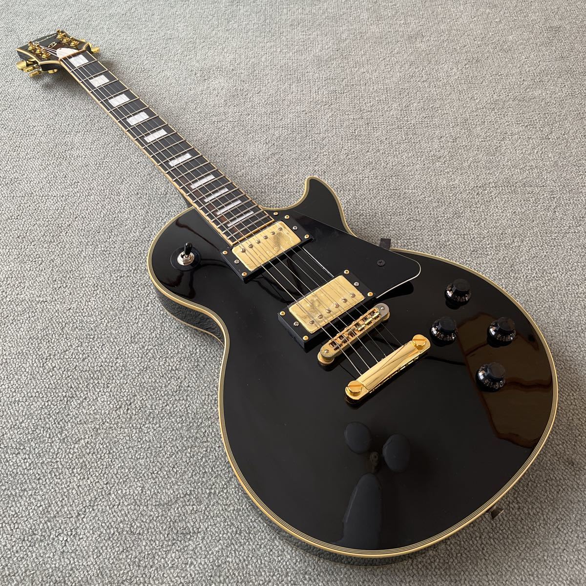 bacchus lespaul custom BLACK BEAUTY バッカス レスポールカスタム