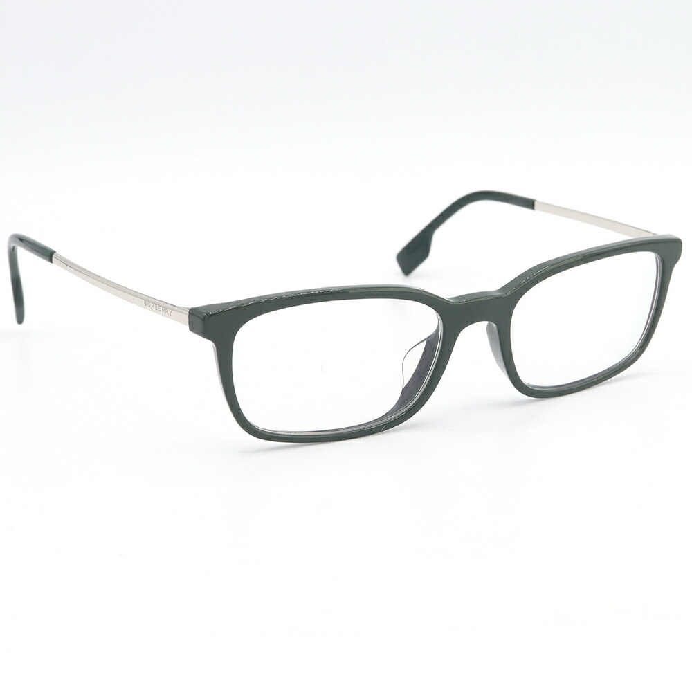 【楽ギフ_のし宛書】 バーバリー BURBERRY メンズ アイウェア 眼鏡 中古 クリア シルバー グリーン B2303-D メガネフレーム その他
