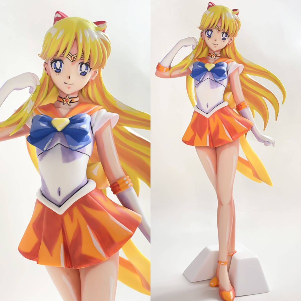 劇場版「美少女戦士セーラームーンEternal」 GLITTER&GLAMOURS-SUPER SAILOR VENUS-　ヴィーナス　オリジナル　リペイント　フィギュア _画像1