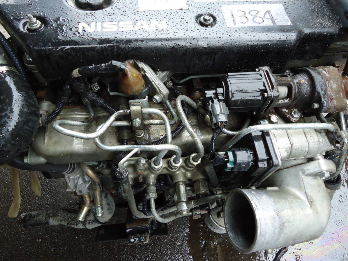油谷 №1384 いすゞ 4HL1 ディーゼルエンジン 96KW 3000RPM 電子 油谷 №1384 いすゞ 4HL1 ディーゼルエンジン 96KW 3000RPM 電子