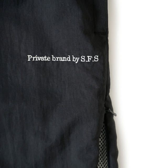 新品未使用 Private brand by S.F.S Track Nylon Pants Embroidery By