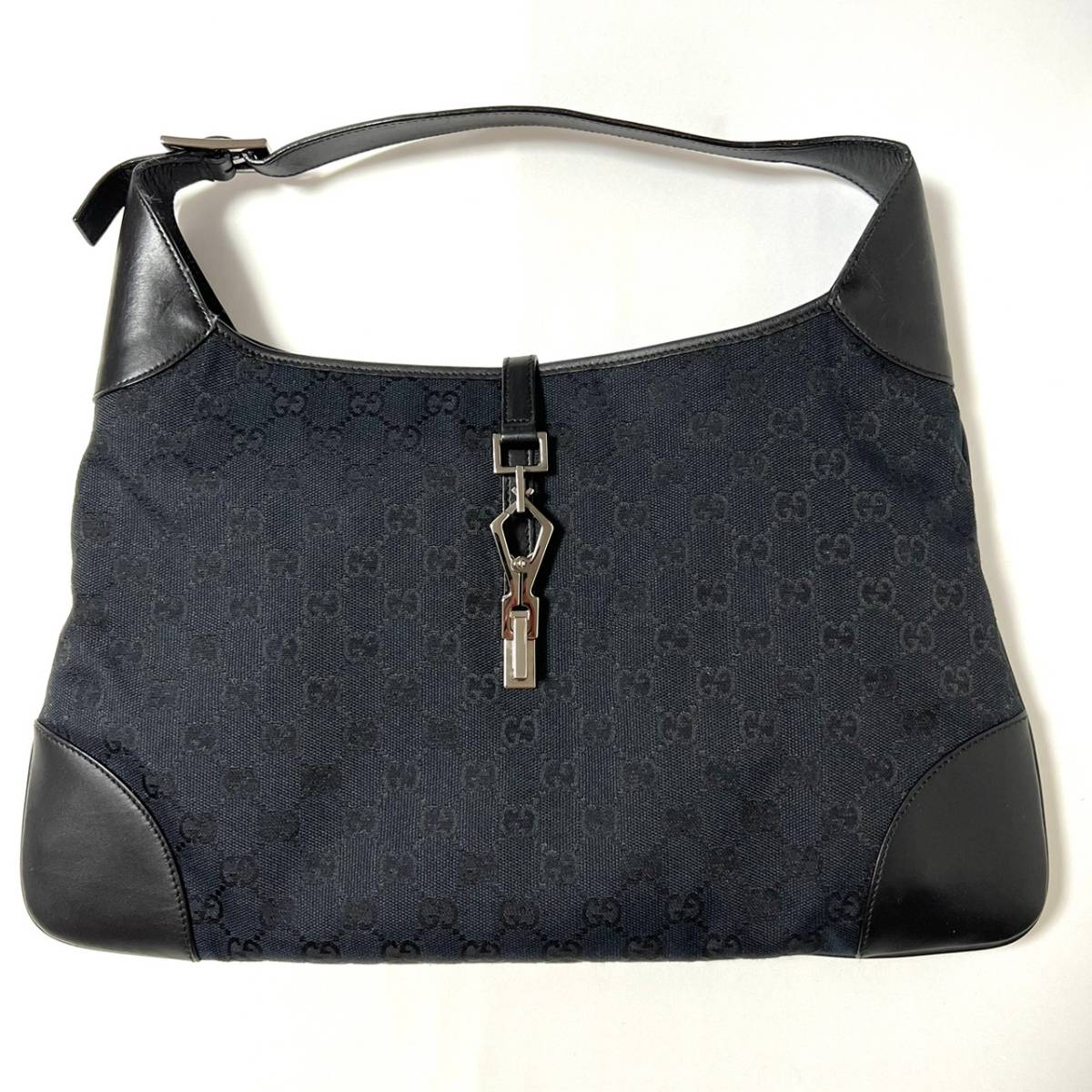 GUCCI カンデンスキー ジャッキー バッグ GG キャンバス HB02009-