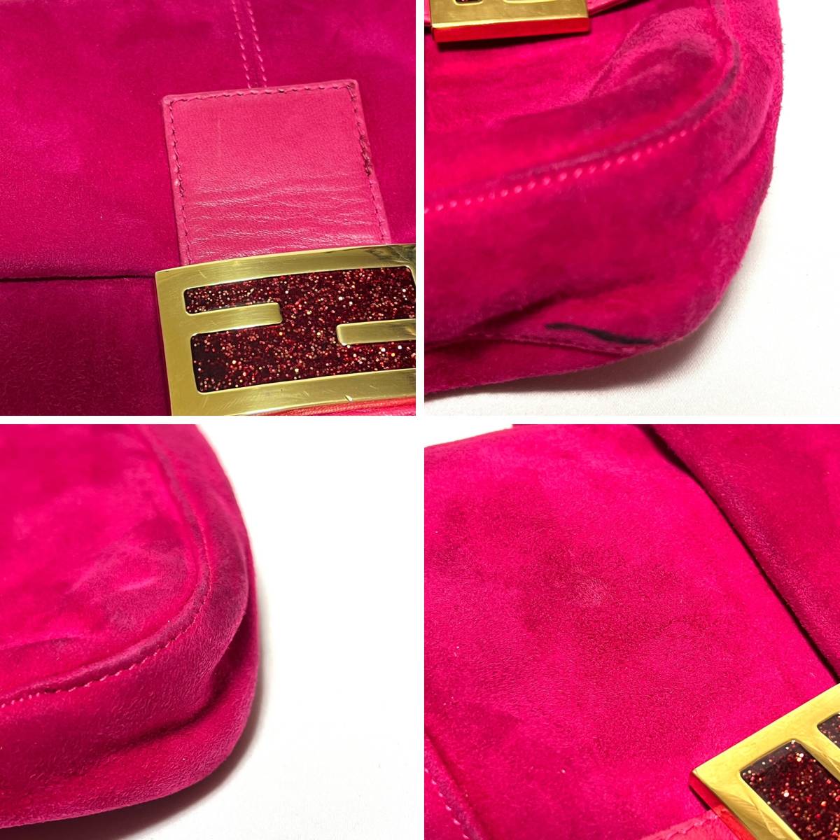 FENDI バケット バッグ マンマバゲット スエード HB02062 - pettigrew