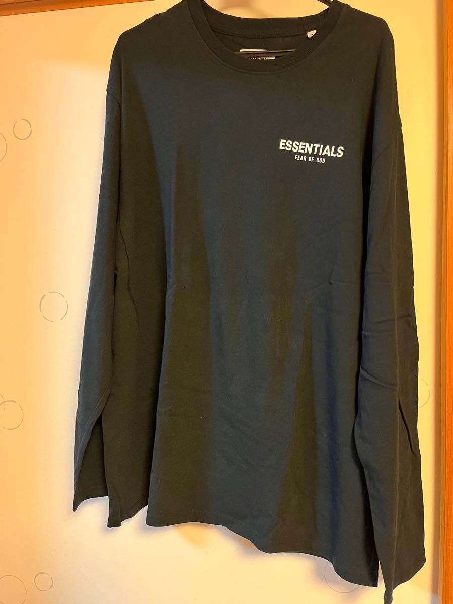 FOG ESSENTIALS 長袖Tシャツ ロンT L SUGA ユンギ着用 黒 ブラック