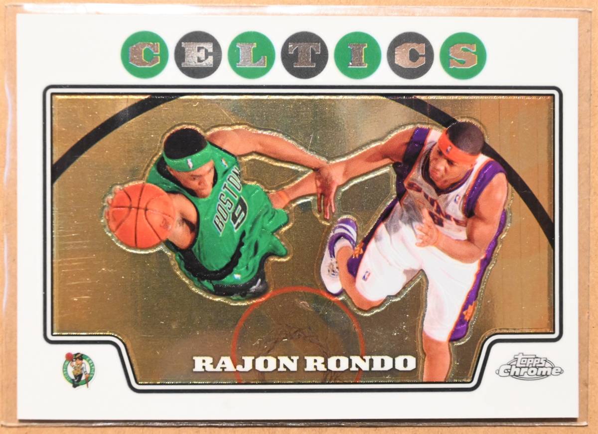 RAJON RONDO (ラジョン・ロンド) 2008 TOPPS CHROME トレーディングカード 65 【NBA,ボストンセルティックス,BOSTON CELTICS】_画像1