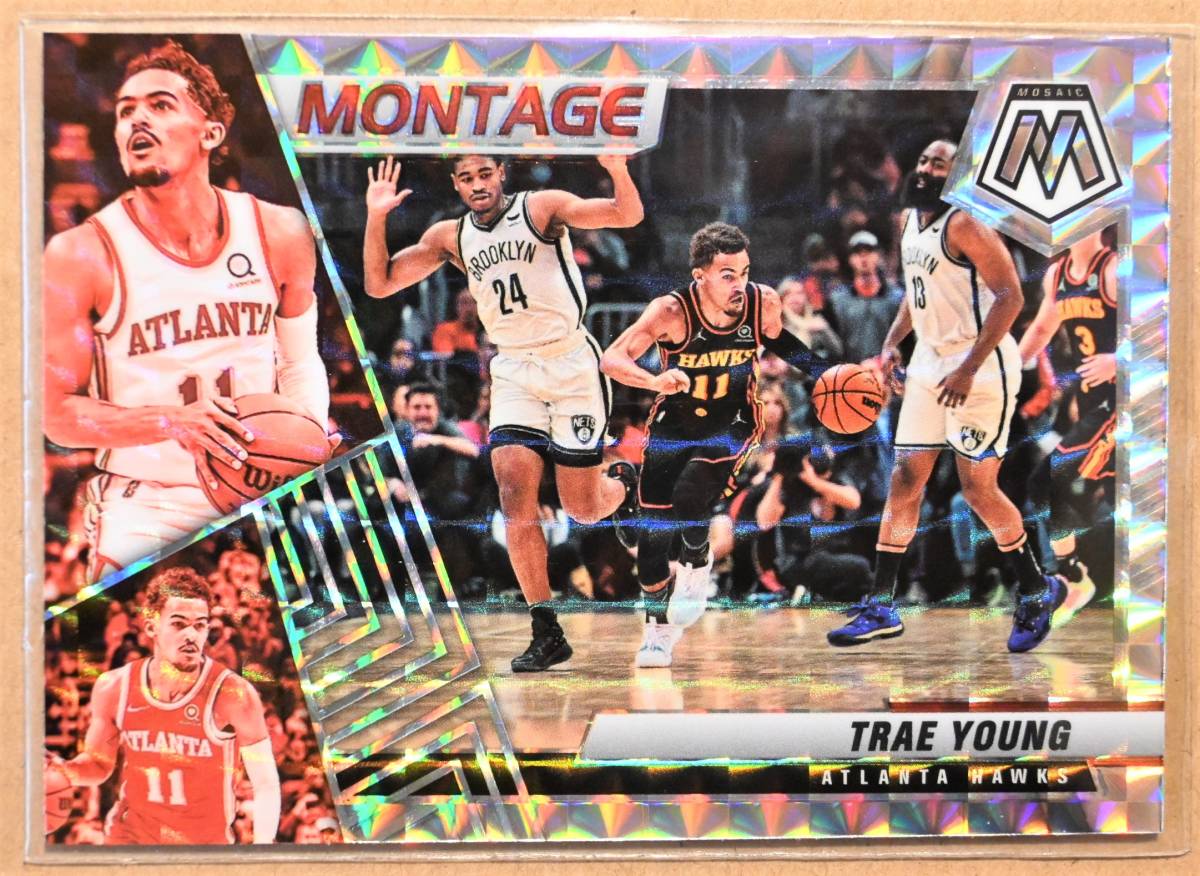 TRAE YOUNG (トレイ・ヤング) 2021-22 MOSAIC MONTAGE トレーディング