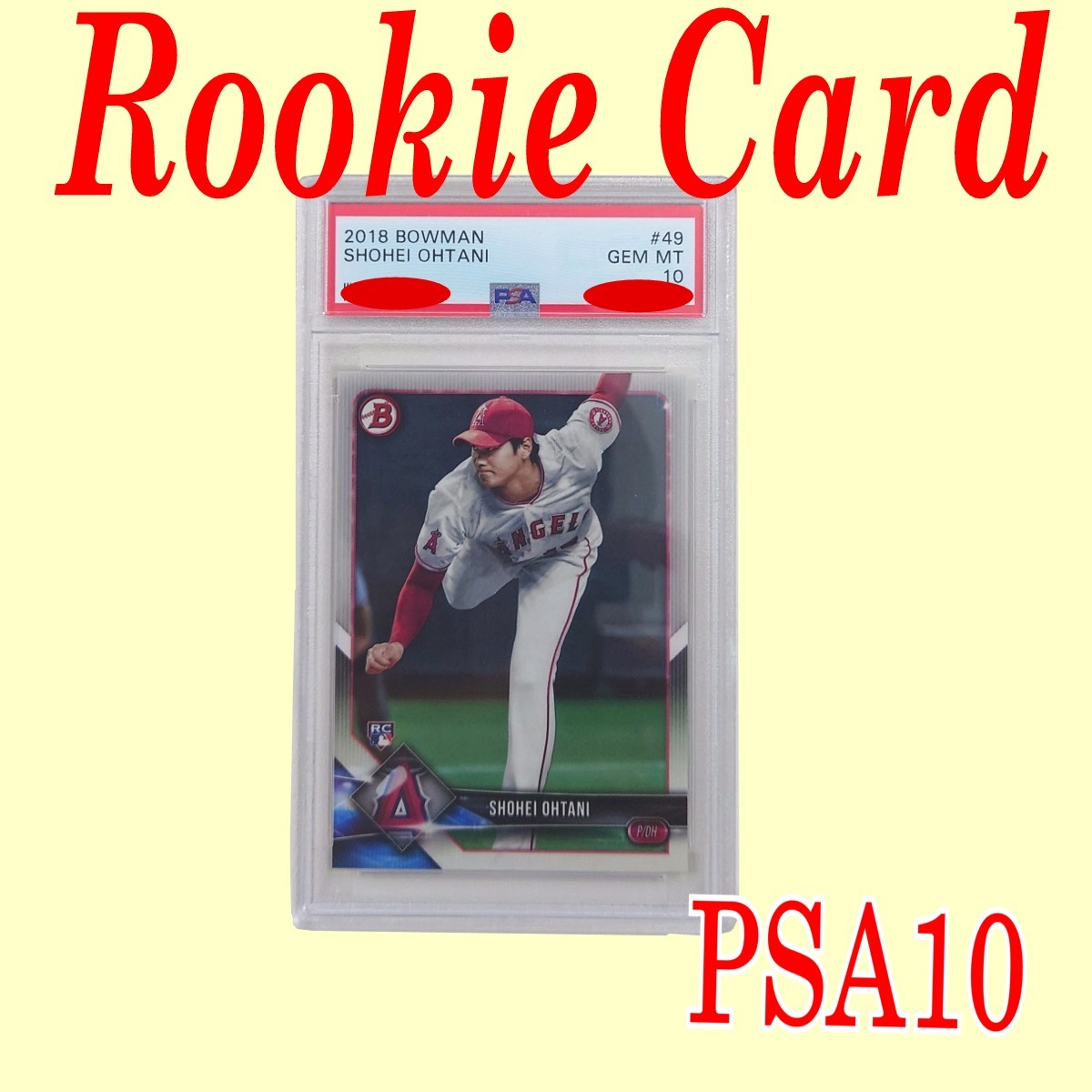 ◆PSA:10 GEM MT【 #17 S. OHTANI／ RC 】2018 Bowman Rookie Card #49 ◇検索：大谷 ルーキー カード エンゼルス Angeles