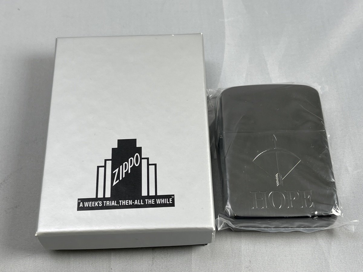 ZIPPO ジッポー オイルライター HOPE ホープ チタンカラー