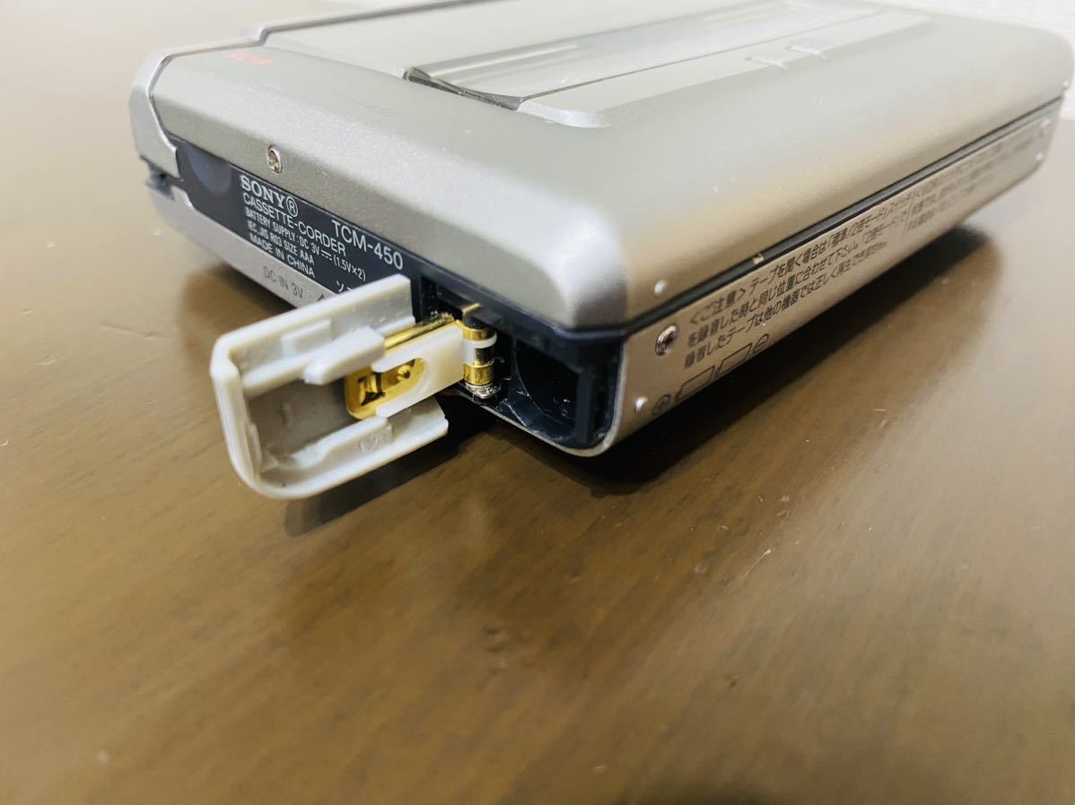 SONY TCM-450 美品 再生 音出し 通電確認済み 【直販特価